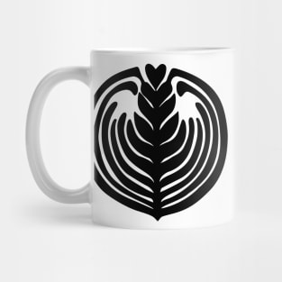 Stack Tulip Barista Latte Art Coffee lovers T-Shirt Mug